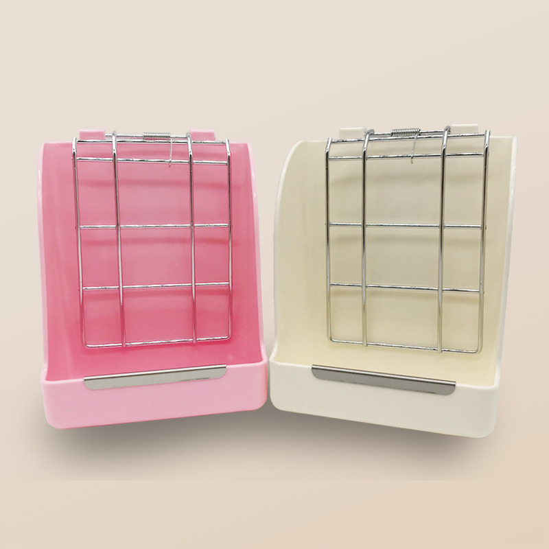 Radish Valley cuib plastic pentru animale de companie — suport fix, în stil macaroon, pentru iarbă