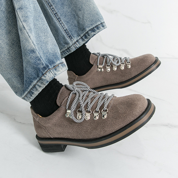 Pantofi bărbați din piele artificială – șireturi, partea superioară joasă, vârf rotund, căptușeală PU, talpă din cauciuc