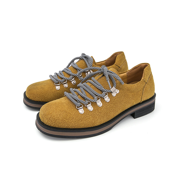 Pantofi bărbați din piele artificială – șireturi, partea superioară joasă, vârf rotund, căptușeală PU, talpă din cauciuc