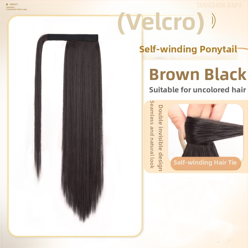 Peruka s kopčom za pričvršćivanje, kovrčava kosa, vlakna visoke temperature svile, mehanička obrada