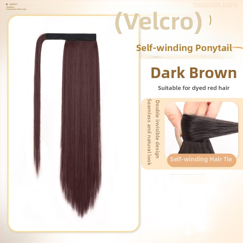 Peruka s kopčom za pričvršćivanje, kovrčava kosa, vlakna visoke temperature svile, mehanička obrada