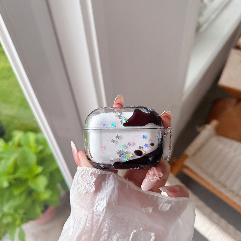 TPU futrola za AirPods 3/4 Gen — IP model stil, otisak, kod proizvoda Sj-e2923, kompatibilno s Apple