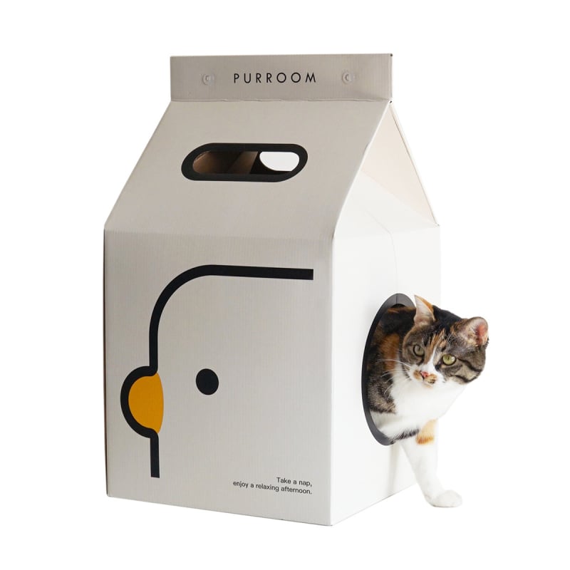 Mačje gnijezdo od kartona s valovitim papirom — Cat Nest 08, Hualun, odmor i toplina