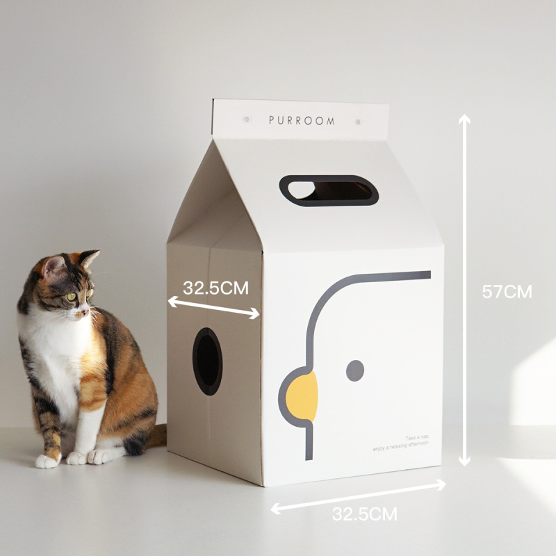 Mačje gnijezdo od kartona s valovitim papirom — Cat Nest 08, Hualun, odmor i toplina