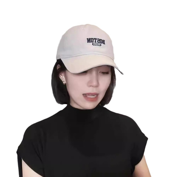 Šešir-peruka All-in-One, kratka frizura, potpuno pokrivanje glave, termootporna sintetička kosa, korejski stil, bez šiške