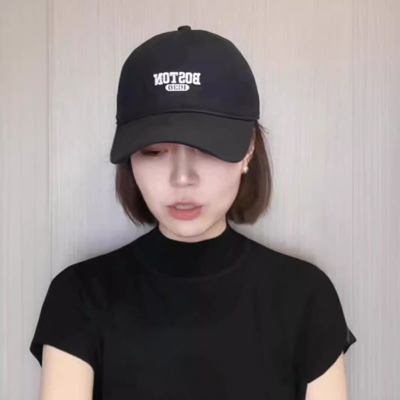 Šešir-peruka All-in-One, kratka frizura, potpuno pokrivanje glave, termootporna sintetička kosa, korejski stil, bez šiške