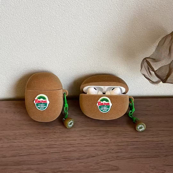 Husă de protecție Kiwi Clip pentru Huawei FreeBuds 5i/6i și FreeBuds Pro 4 – TPU, Finisaj mat, Realizată manual, Stil desen animat, Compatibil Huawei