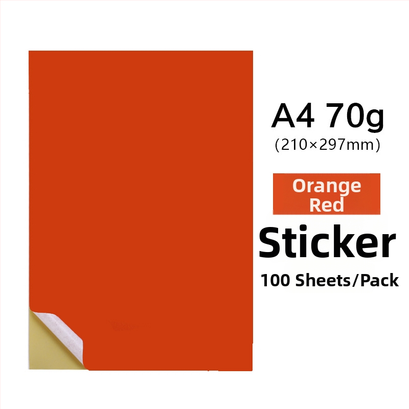 Samoljepljive etikete s ljepilom na bakrenom pločatu, debljina 0,04 mm, sustav ljepila Hot Sol, glatka površina, pogodne za odjeću, dućane i elektroniku