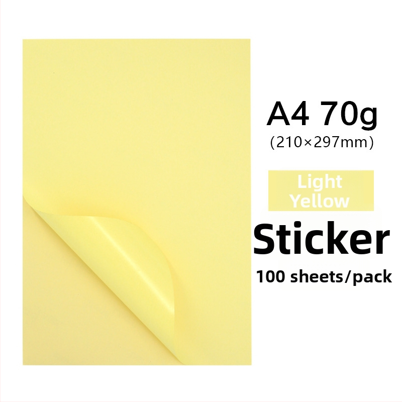 Samoljepljive etikete s ljepilom na bakrenom pločatu, debljina 0,04 mm, sustav ljepila Hot Sol, glatka površina, pogodne za odjeću, dućane i elektroniku