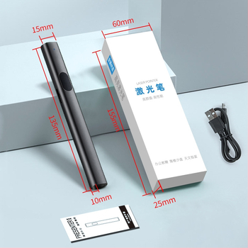 Zhizhan Laser Pointer visoke snage, metalno tijelo, jednopunktni laser, za konferencije
