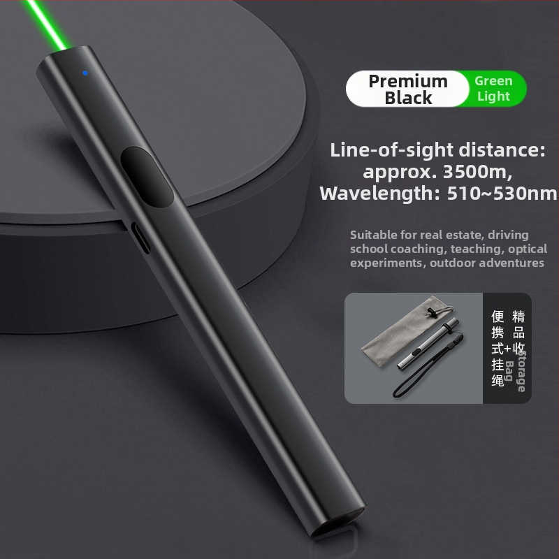 Zhizhan Laser Pointer visoke snage, metalno tijelo, jednopunktni laser, za konferencije
