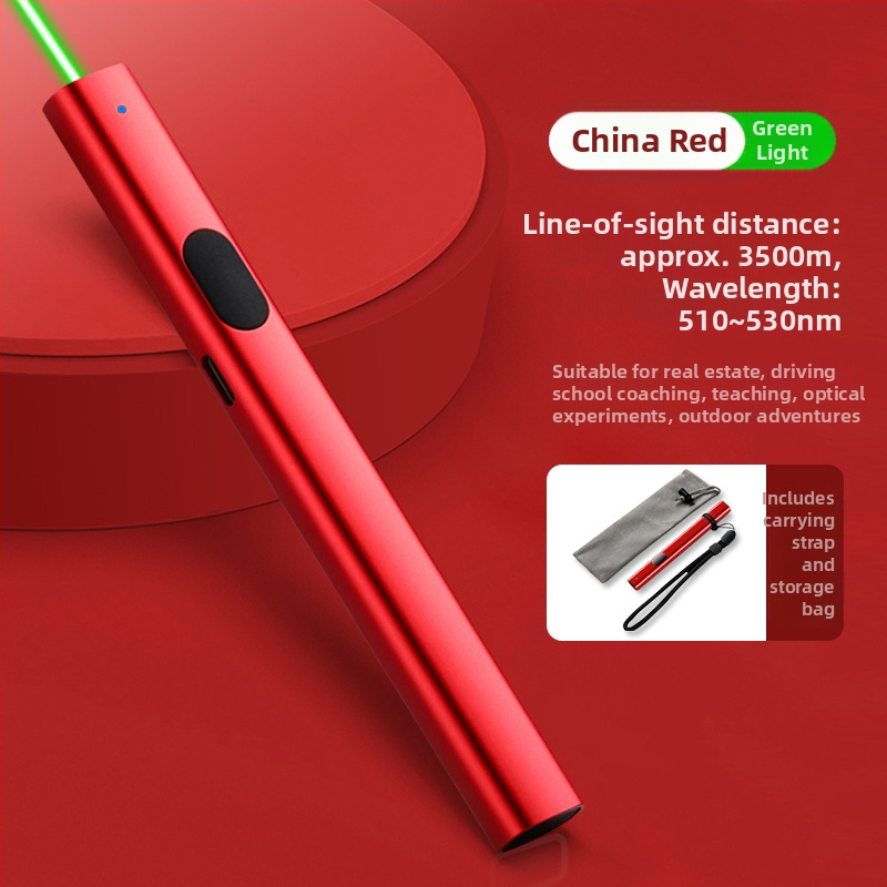 Zhizhan Laser Pointer visoke snage, metalno tijelo, jednopunktni laser, za konferencije