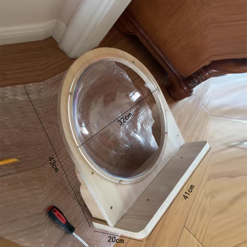 Fat Afu πλαστικό γατόσπιτο τοίχου — κατάλληλο για γάτες, όλες οι εποχές