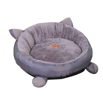 Cuib pentru pisici din pluș — Material: pluș; Potrivit pentru pisici; Categoria: cuib pentru animale de companie