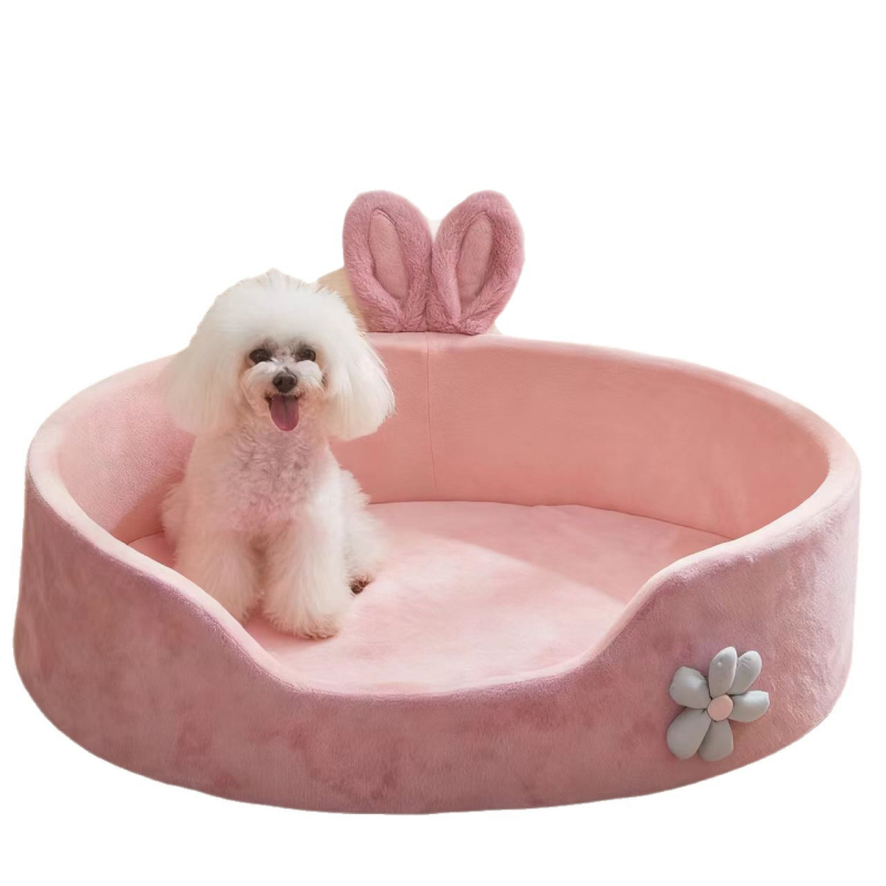 Φωλιά για γάτες και μικρά σκυλιά, τεσσάρων εποχών, διαπνέουσα και ζεστή, μαξιλάρι από σπόγγο