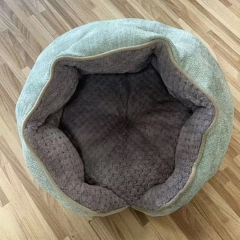 Cușă pentru pisică HR07 - din țesături, respirabilă pe patru sezoane, durabilă, fund plușat