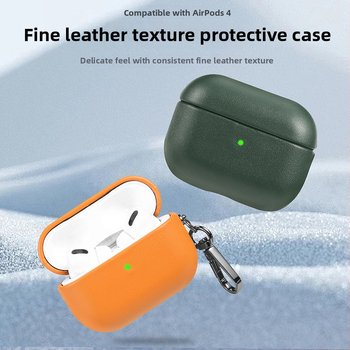 Kućište AirPods Pro, umjetna koža, mat završni sloj, holster stil, kompatibilno s AirPods Pro 3. generacije i 2./3. generacije