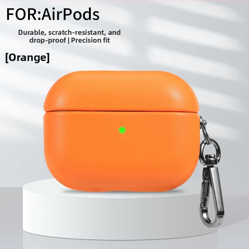 Kućište AirPods Pro, umjetna koža, mat završni sloj, holster stil, kompatibilno s AirPods Pro 3. generacije i 2./3. generacije