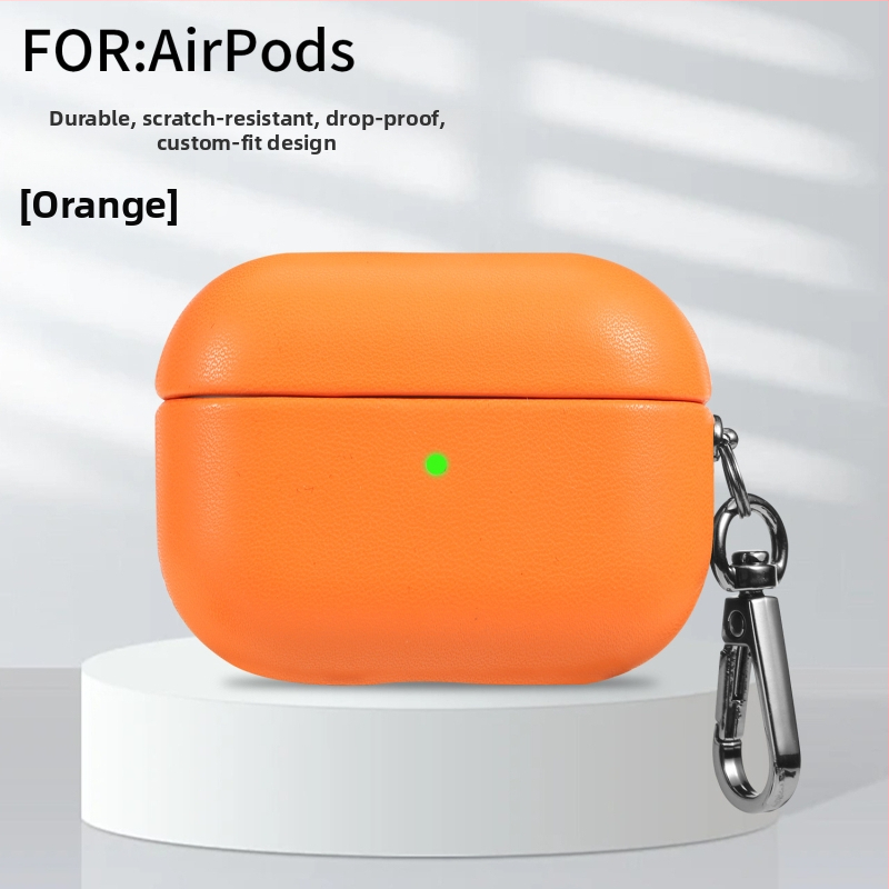 Kućište AirPods Pro, umjetna koža, mat završni sloj, holster stil, kompatibilno s AirPods Pro 3. generacije i 2./3. generacije