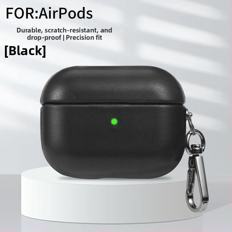 Kućište AirPods Pro, umjetna koža, mat završni sloj, holster stil, kompatibilno s AirPods Pro 3. generacije i 2./3. generacije