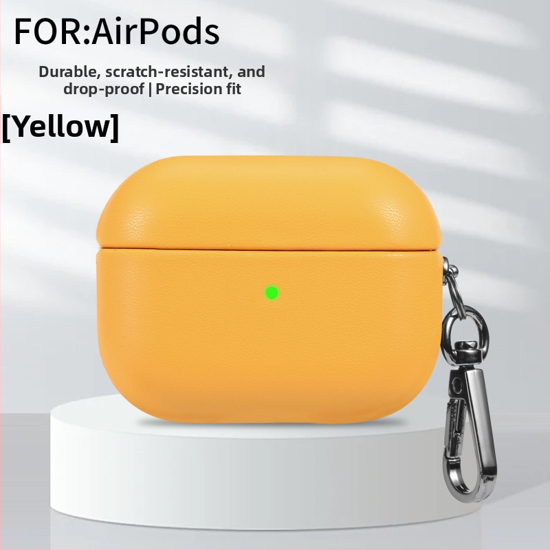Kućište AirPods Pro, umjetna koža, mat završni sloj, holster stil, kompatibilno s AirPods Pro 3. generacije i 2./3. generacije