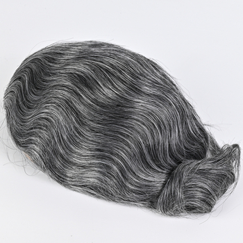 Περούκα κοντών κυμάτων, φυσικό στυλ, πλήρως χειροποίητη υφαντή, μπορεί να βαφτεί ή να περμανθεί