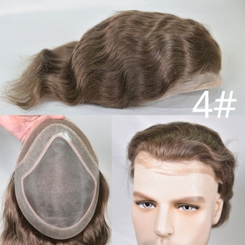 Περούκα κοντών κυμάτων, φυσικό στυλ, πλήρως χειροποίητη υφαντή, μπορεί να βαφτεί ή να περμανθεί