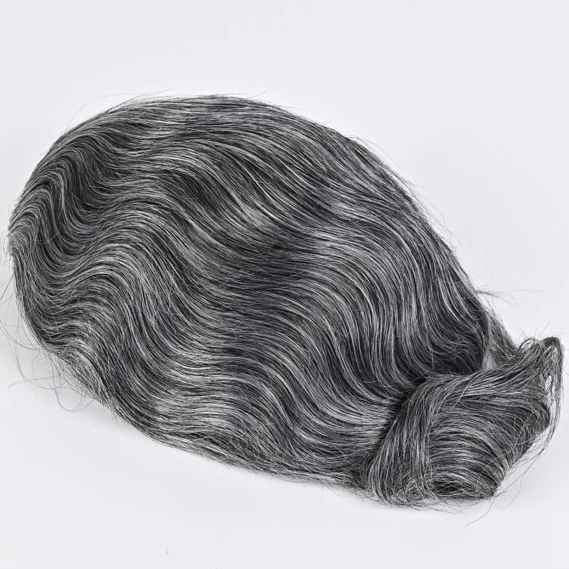 Περούκα κοντών κυμάτων, φυσικό στυλ, πλήρως χειροποίητη υφαντή, μπορεί να βαφτεί ή να περμανθεί