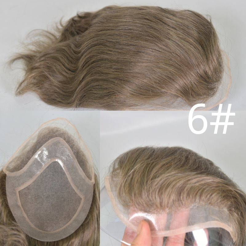 Περούκα κοντών κυμάτων, φυσικό στυλ, πλήρως χειροποίητη υφαντή, μπορεί να βαφτεί ή να περμανθεί