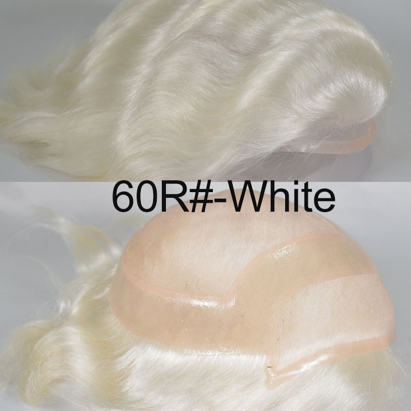 Περούκα κοντών κυμάτων, φυσικό στυλ, πλήρως χειροποίητη υφαντή, μπορεί να βαφτεί ή να περμανθεί