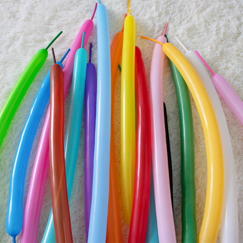 Mat matte dugi baloni za ukrašavanje svadbenog prostora, pleteni baloni, magični dugi baloni 1,5 g | Marka: Yu Xi | Materijal: Latex | Tip balona: balon-igračka | Oblik: magična traka | IP odobrenje: Ne