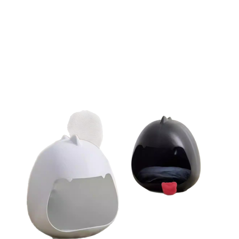 Pat de pisici în formă de dinozaur, material PP, universal pentru toate anotimpurile, respirabil și cald, potrivit pentru pisici și câini mici