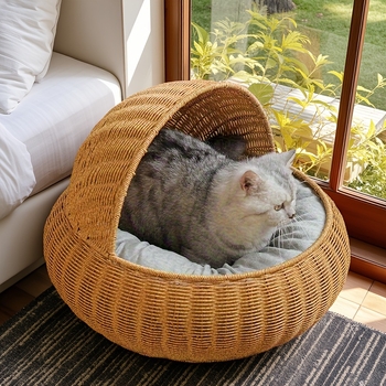 Mačje gnijezdo od plastike – za mačke; kategorija: gnijezda i kućice za kućne ljubimce