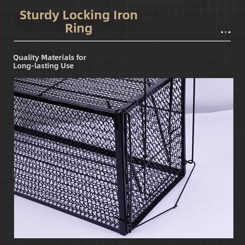 Metalni kavez za mačke – prozračan, cjelogodišnja upotreba, univerzalna upotreba, Model 02