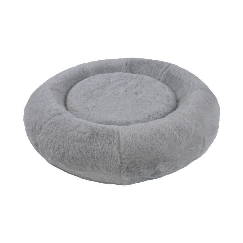 Cuib pentru pisici din țesătură, formă rotundă, lavabil, cald pentru toamnă/iarnă, SINING SN033
