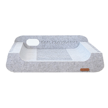 Cuib pentru pisici din fetru • Culoare și dimensiune personalizabile • (Material: felt (fibra poliesterică); Grosime: 12 mm; Certificare: OEKO-TEX STANDARD 100; Standard de mediu: conform gb/t43839-2024)