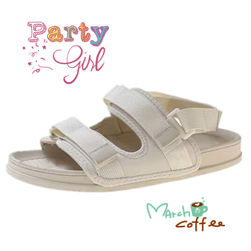 Sandale bărbați Lu Lanson, partea superioară din Oxford, talpă PVC, închidere Velcro, deget deschis, respirante