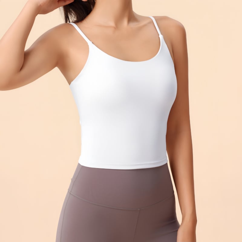Γυναικείο αθλητικό τοπ γιόγκα με γρήγορο στέγνωμα, push-up, χωρίς ραφές, ενιαίο σχέδιο, 75/25 σπάντεξ