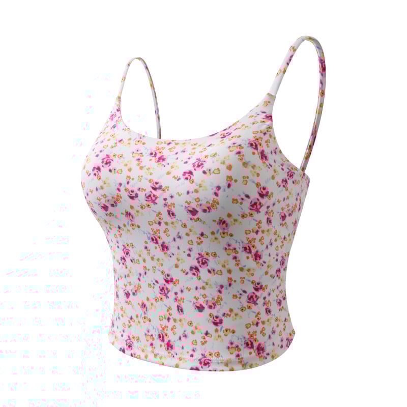 Γυναικείο αθλητικό τοπ γιόγκα με γρήγορο στέγνωμα, push-up, χωρίς ραφές, ενιαίο σχέδιο, 75/25 σπάντεξ