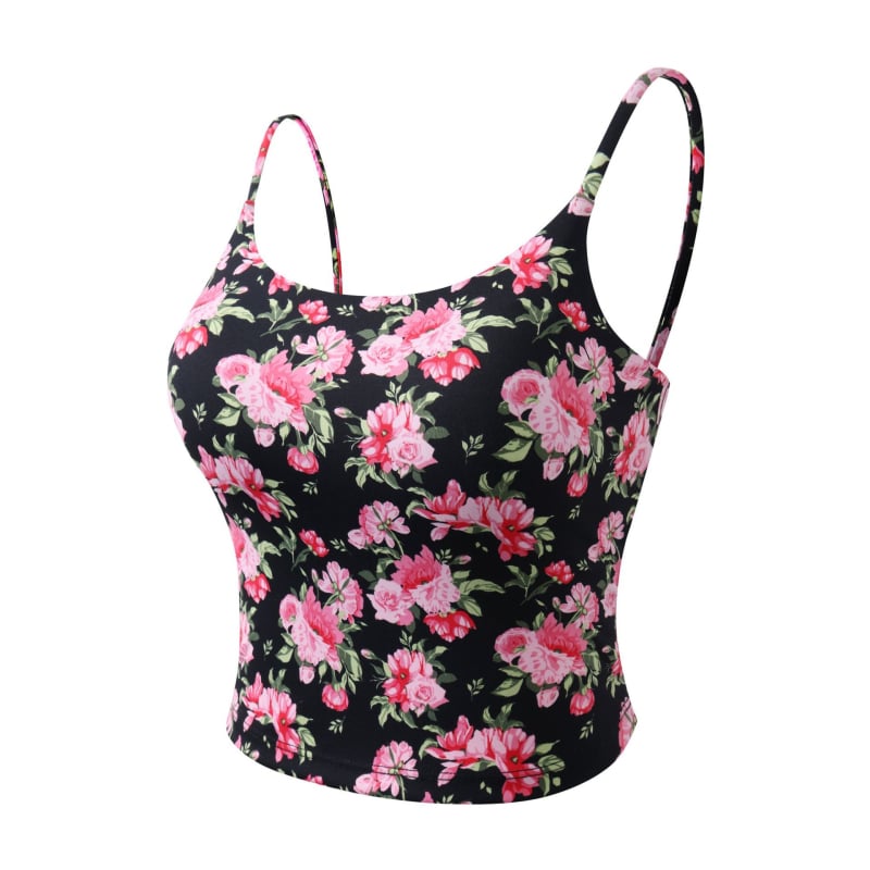 Γυναικείο αθλητικό τοπ γιόγκα με γρήγορο στέγνωμα, push-up, χωρίς ραφές, ενιαίο σχέδιο, 75/25 σπάντεξ