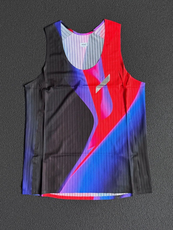 Γιλέκο αγώνων για τρέξιμο, unisex — αναπνεύσιμο και γρήγορο στέγνωμα, πολυεστέρας, κατάλληλο για καλοκαίρι και φθινόπωρο