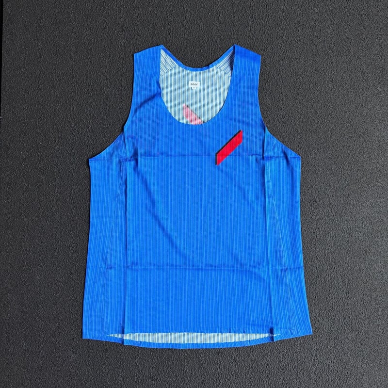 Γιλέκο αγώνων για τρέξιμο, unisex — αναπνεύσιμο και γρήγορο στέγνωμα, πολυεστέρας, κατάλληλο για καλοκαίρι και φθινόπωρο