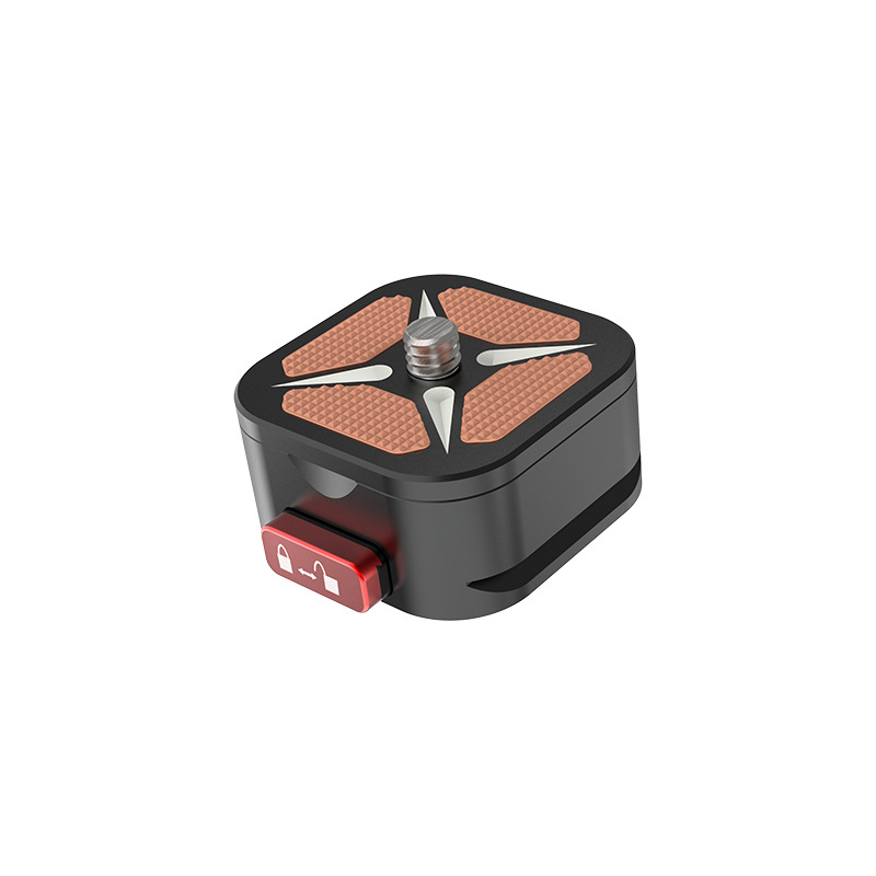 Beizhen Clip-b-g Aluminijska legura pločica brzog otpuštanja Stabilizator, univerzalna kompatibilnost, nosivost 6–10 kg, težina 51,2 g