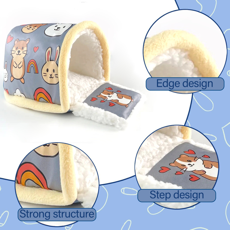 Hamster gnijezdo s prijenosnom podlogom, okruglog oblika, crtani stil, materijal: Drugo