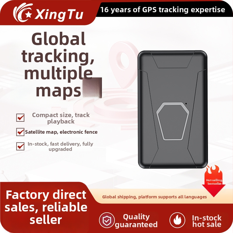 GPS lokátor pre auto s Beidou satelitom, PG10, presnosť 1–20 m, cloudová pamäť, 96 h výdrž batérie, alarmy: vibrácie, SOS, mobilný, oplotenie, vysoká rýchlosť, vodeodolný