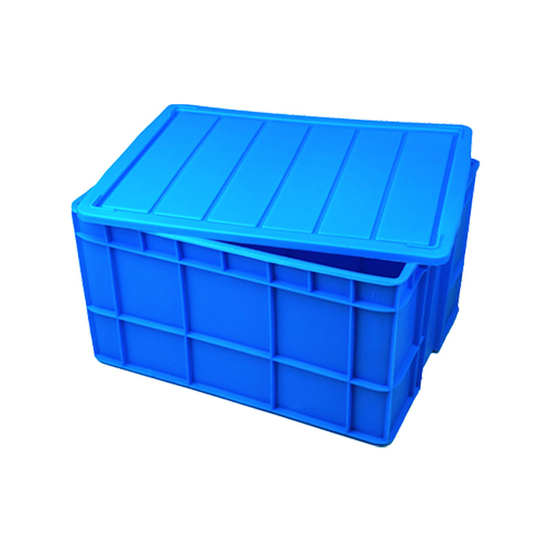 Paiku κουτί αποθήκευσης με καπάκι — ανθεκτικό PE πλαστικό, υψηλή αντοχή, τοίχος 2 mm, ικανότητα φόρτωσης 300, βάρος 1,62 kg