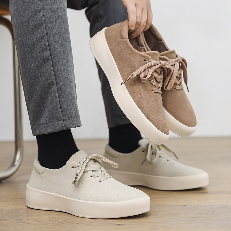Muške loafers s PU gornjim dijelom, mrežastom unutarnjom podstavom, okrugli vrh, gumena potplata, niski kroj, ljetna casual obuća