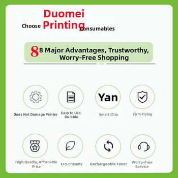 Kazeta tonera za laserske pisače — Duomei Printing; kompatibilna s P3010D/P3010DW/P3300DN/P3300DW/P3320D/M6700D/M6700; kapacitet ispisa 1.5K/3K/6K/12K stranica; originačni modeli TO-400/TO-400H/TO-400X/DO-400.