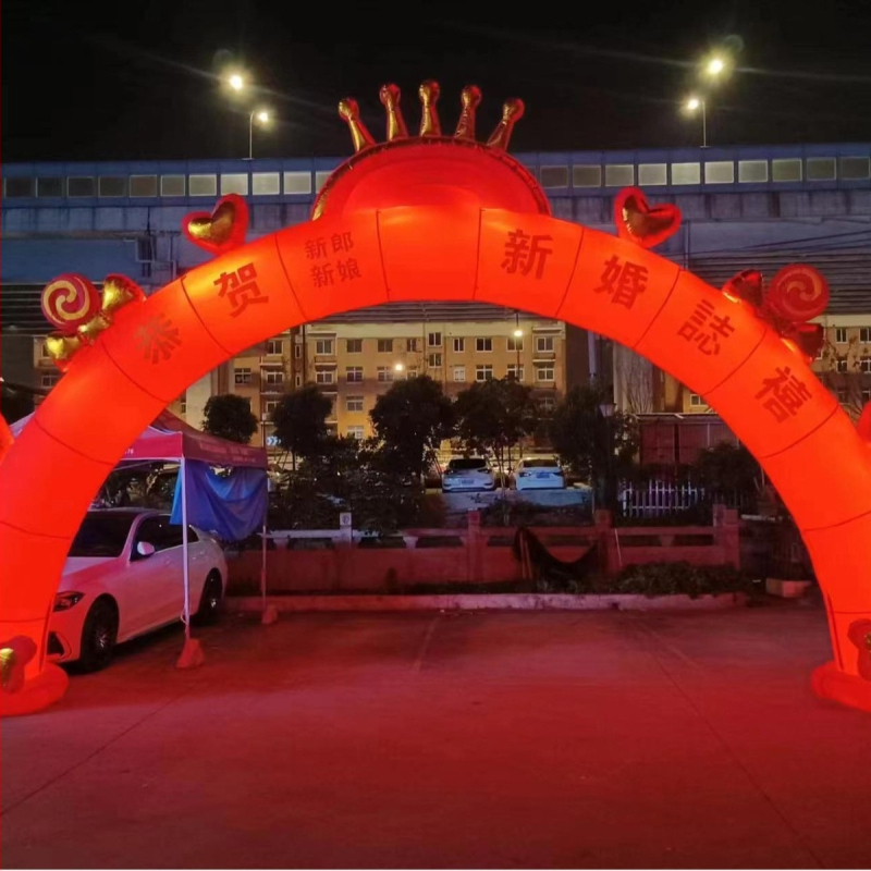 Napuhani svadbeni luk – Oxford tkanina, nije uvezen, za vjenčanja