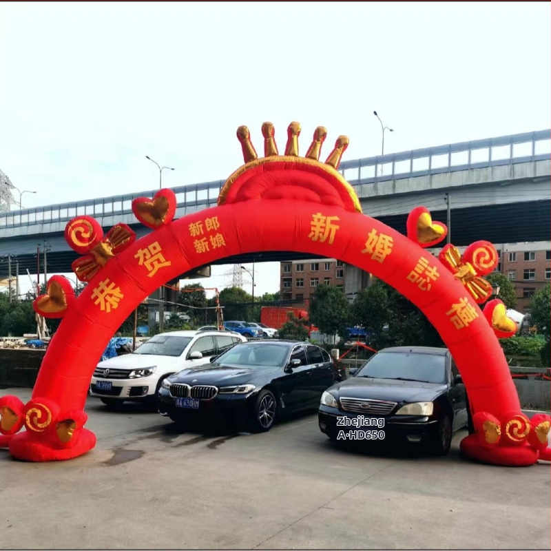 Napuhani svadbeni luk – Oxford tkanina, nije uvezen, za vjenčanja